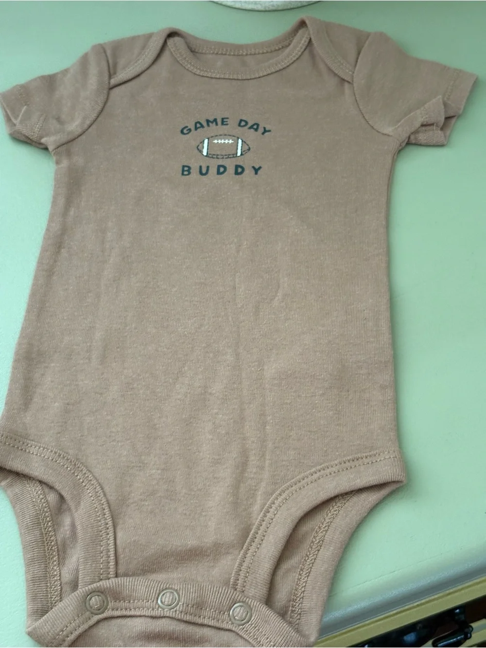 Gerber/Carter Baby One-Piece Bodysuits and Romper - White, Beige, Brown